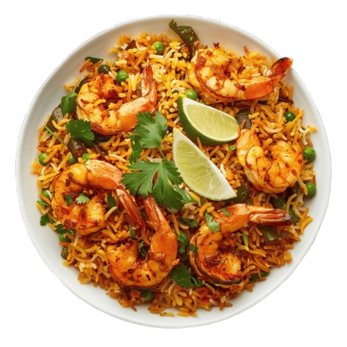 Shrimp Dum Biryani